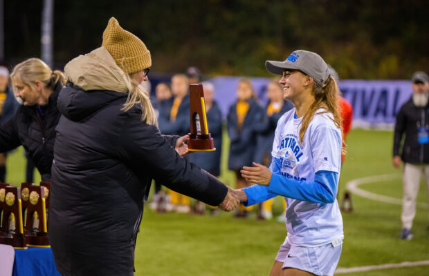WWU Soccer Forward Claire Potter on Her Championship-Clinching Goal and More