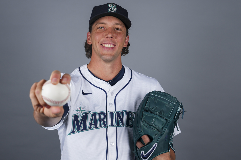 Logan Gilbert: Mariners Spring Training | 1170 KPUG-AM