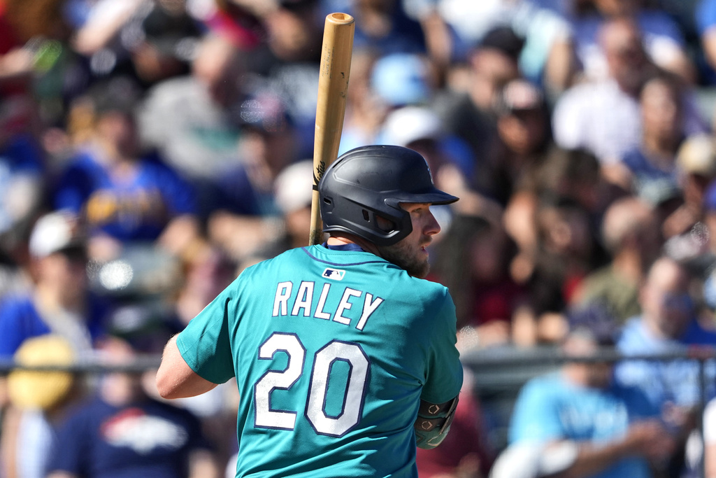 Mariners Luke Raley Luke Raley: Mariners Spring Training | 1170 KPUG-AM